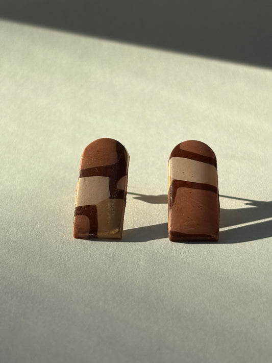 Organic Brown Studs