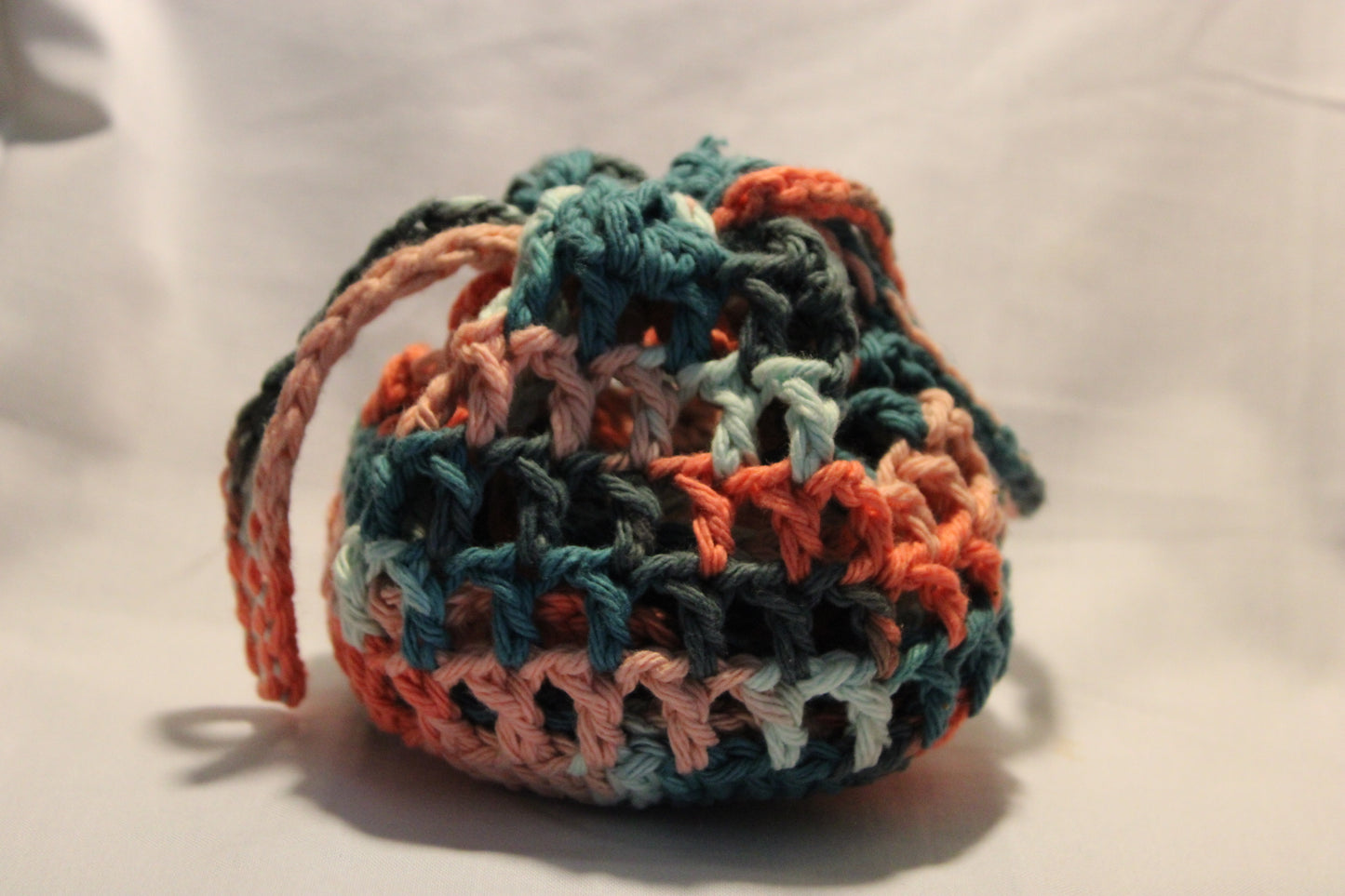 Cotton Pads and Soap Bag