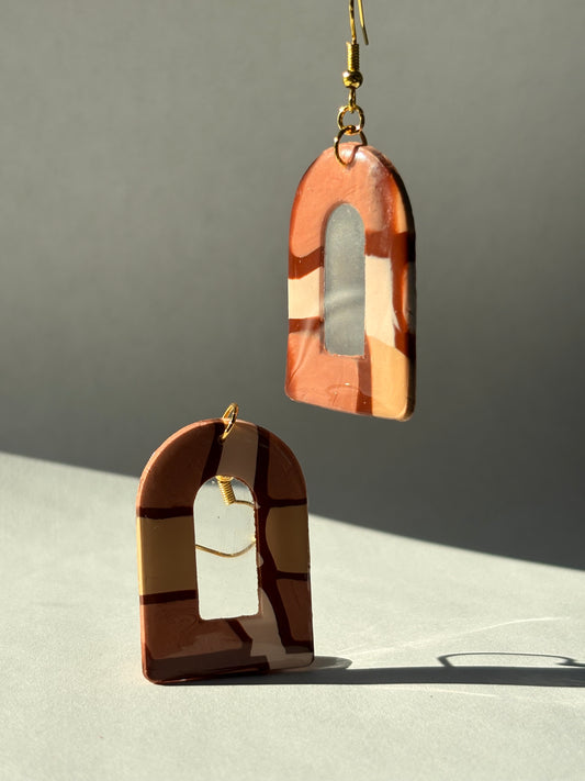 Brown Organic Archway