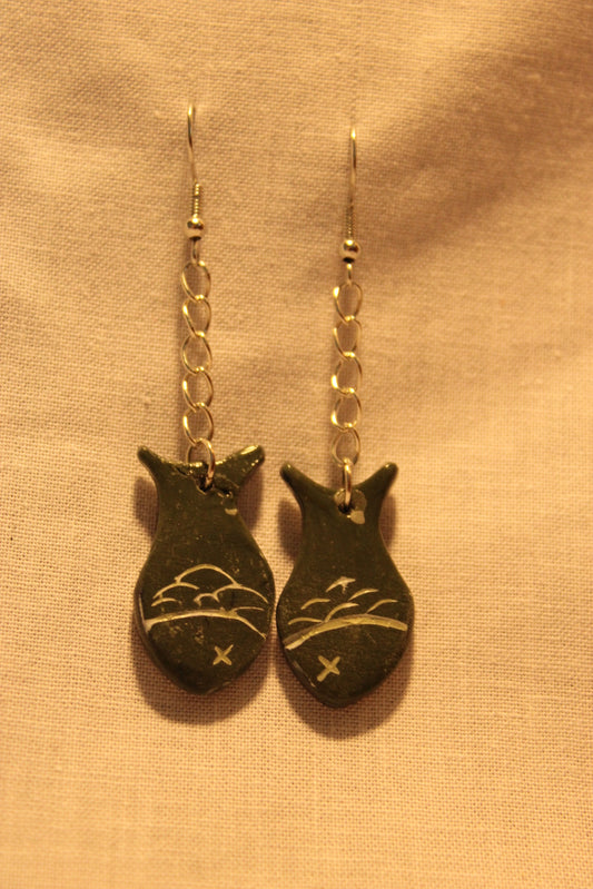 Dead Fish Earrings