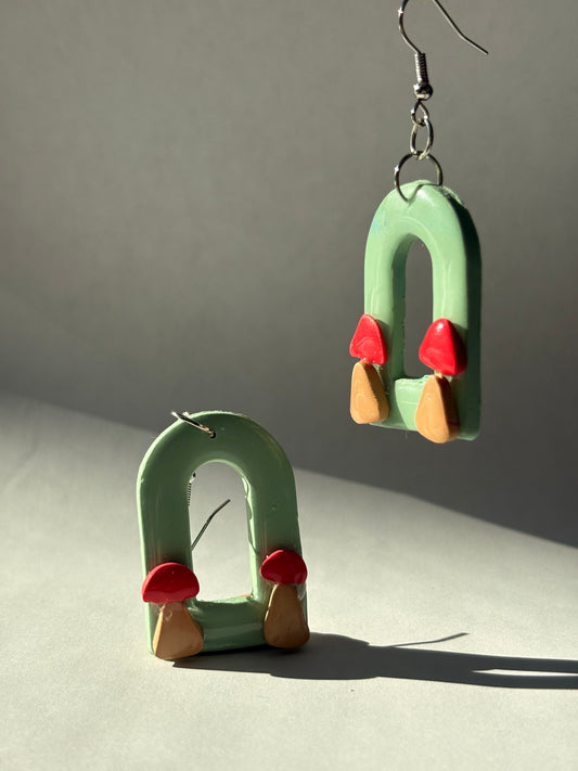 Green Mushroom Archway