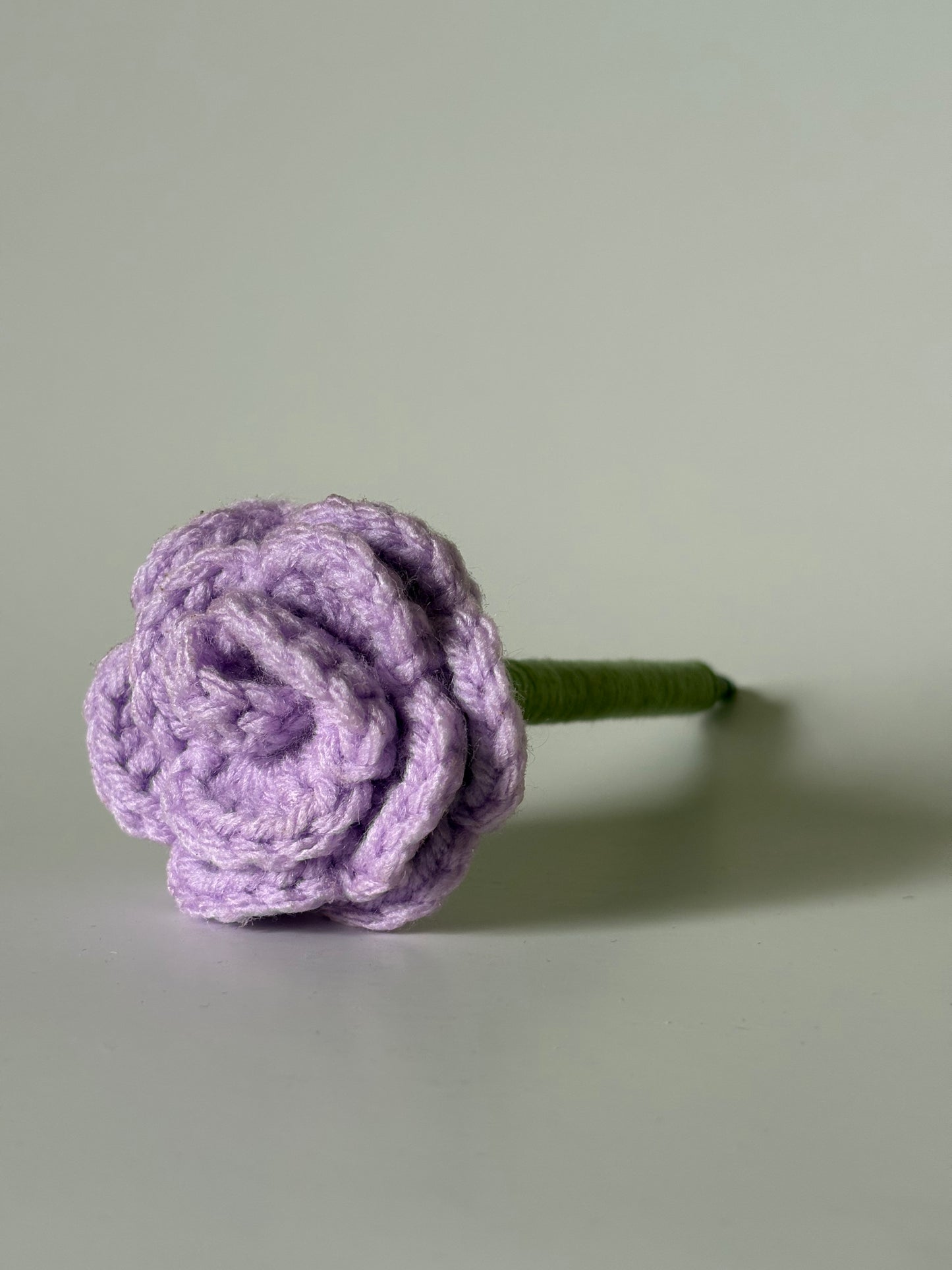 Crocheted Flower Pen